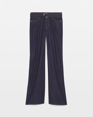 High-Rise Belted Wide-Leg Jean click to view larger image.