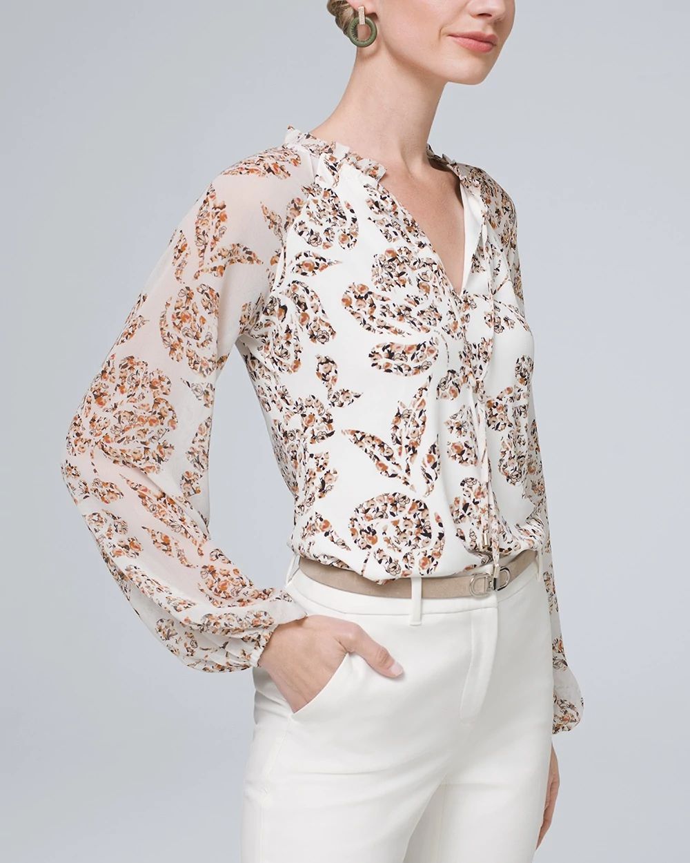 Matte Jersey Constellation Print Top