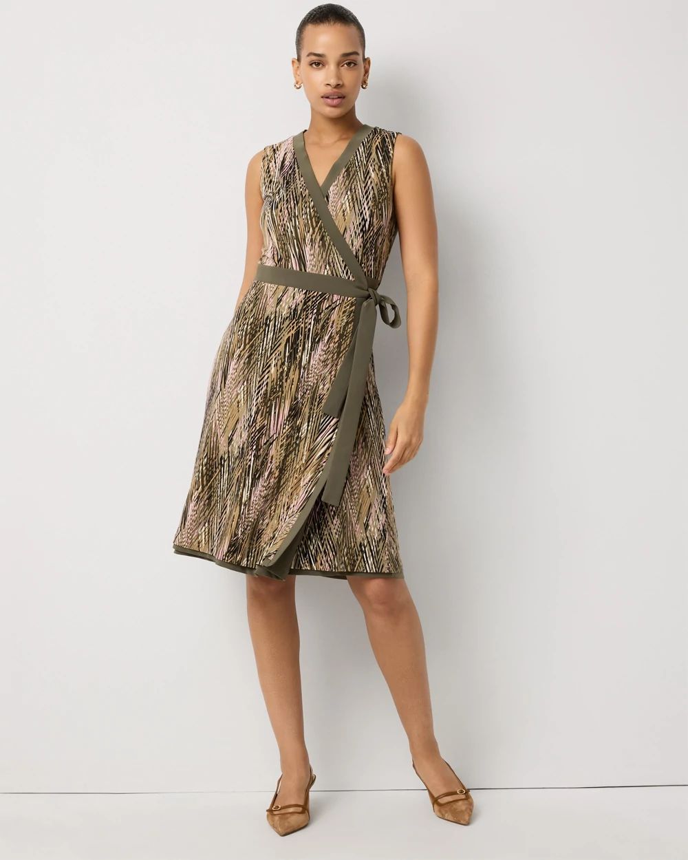 Reversible Wrap Dress