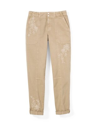 Mid-Rise Pret-A-Pedi Crop Pants