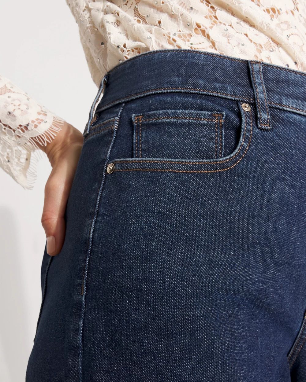 Petite Extra High-Rise Wide-Leg Trouser Jean