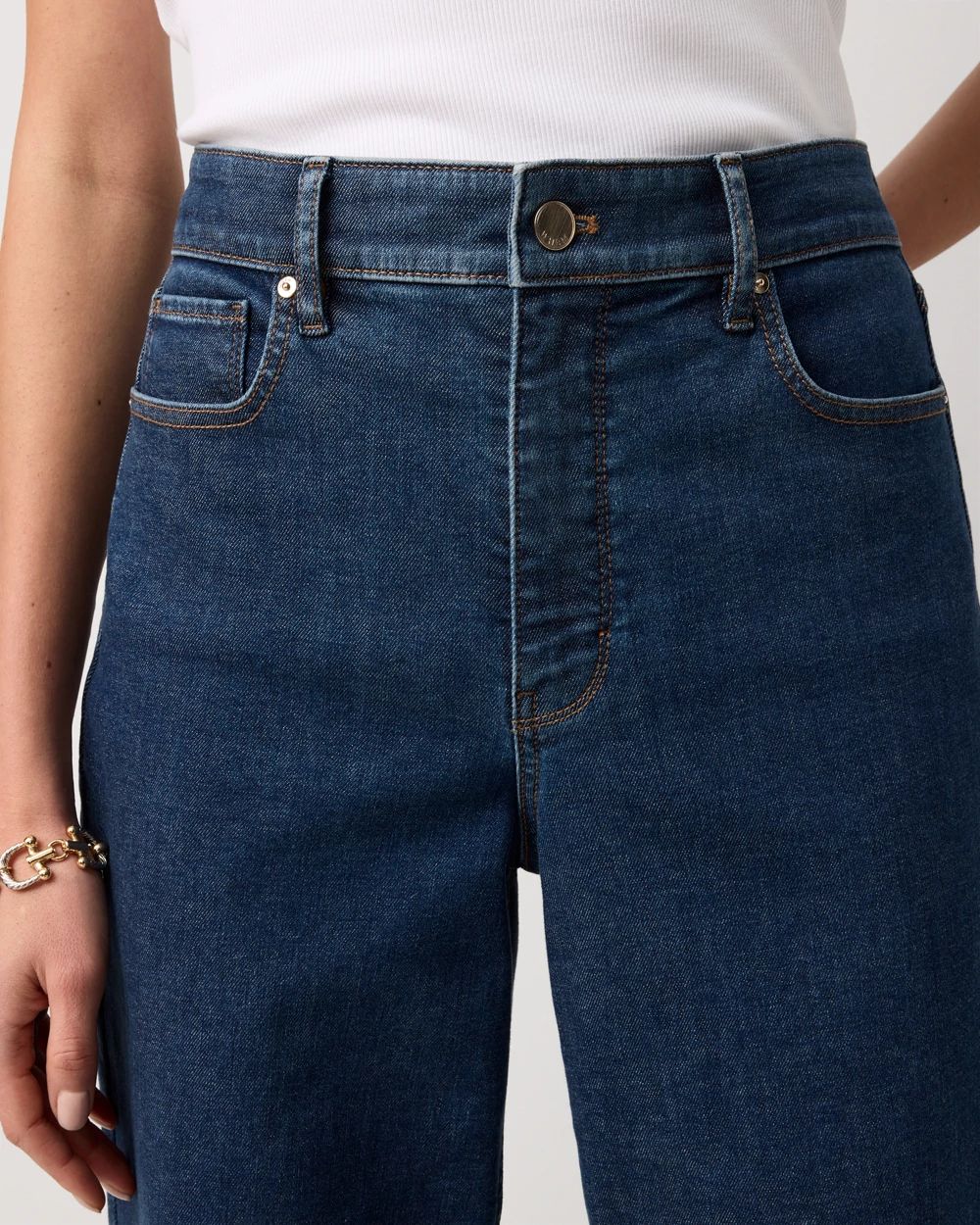 Petite Extra High-Rise Wide-Leg Trouser Jean