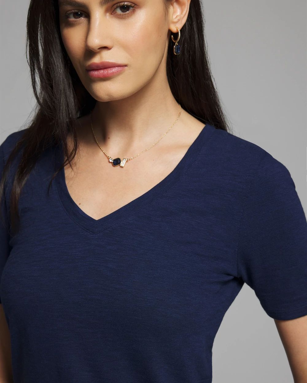 Outlet WHBM V-Neck Foundation Tee