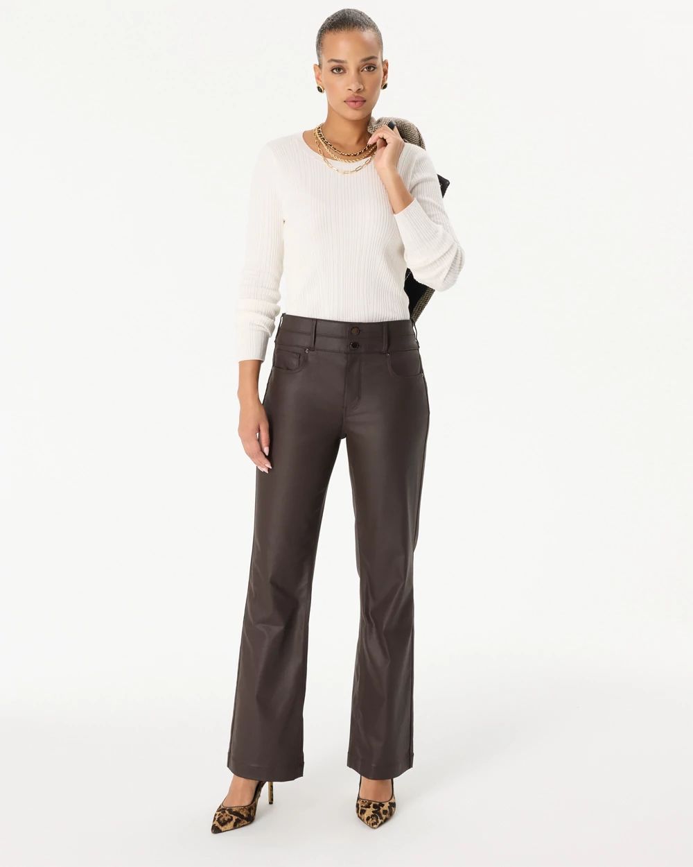Coated Trouser Jean click to view larger image.