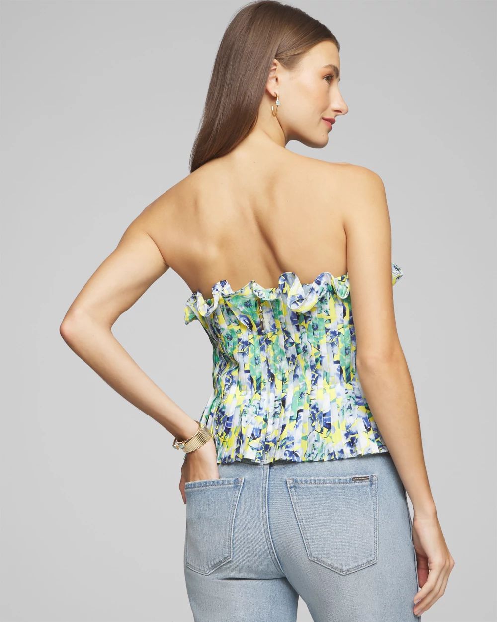 Ruffle Bustier