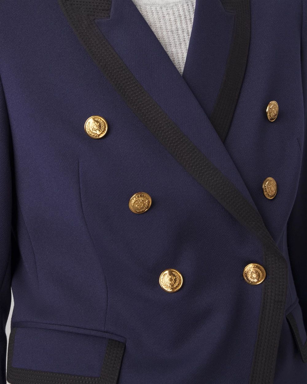 Petite Colorblocked Studio Blazer