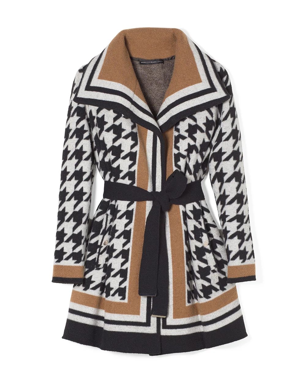 White house black market houndstooth jacket cheap