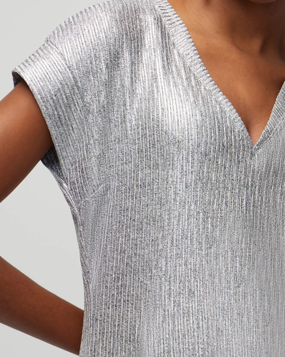 Short Sleeve Rib Power Tee