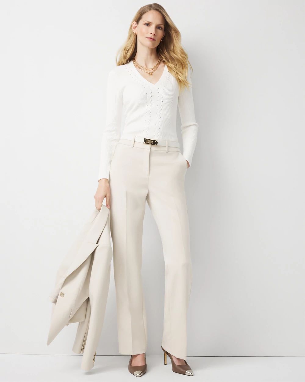 High Rise Riley Trouser