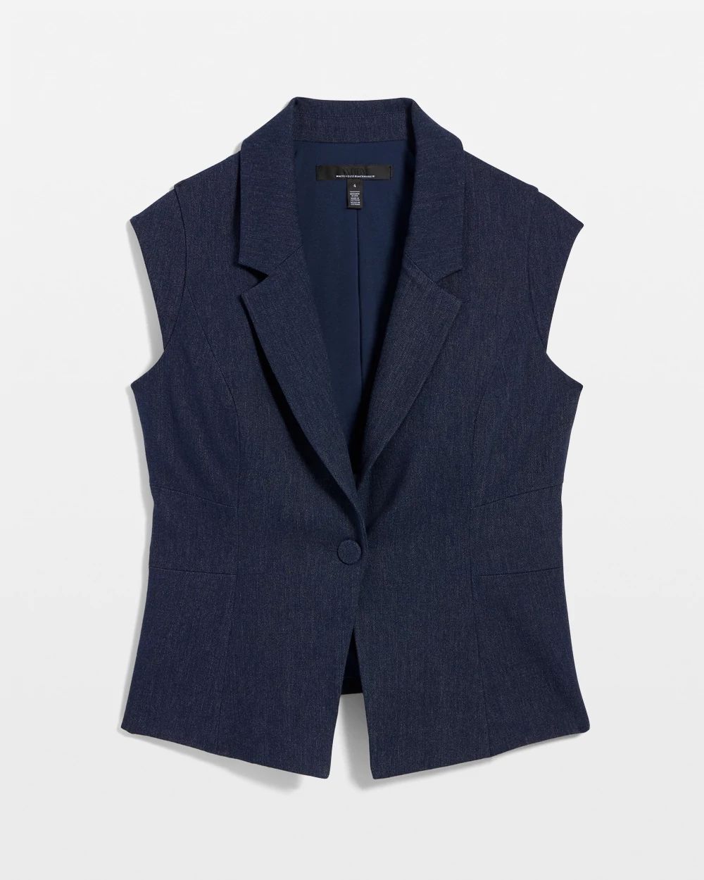 Denim-Look Vest