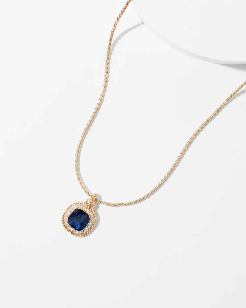Blue Crystal Pendant - image 4