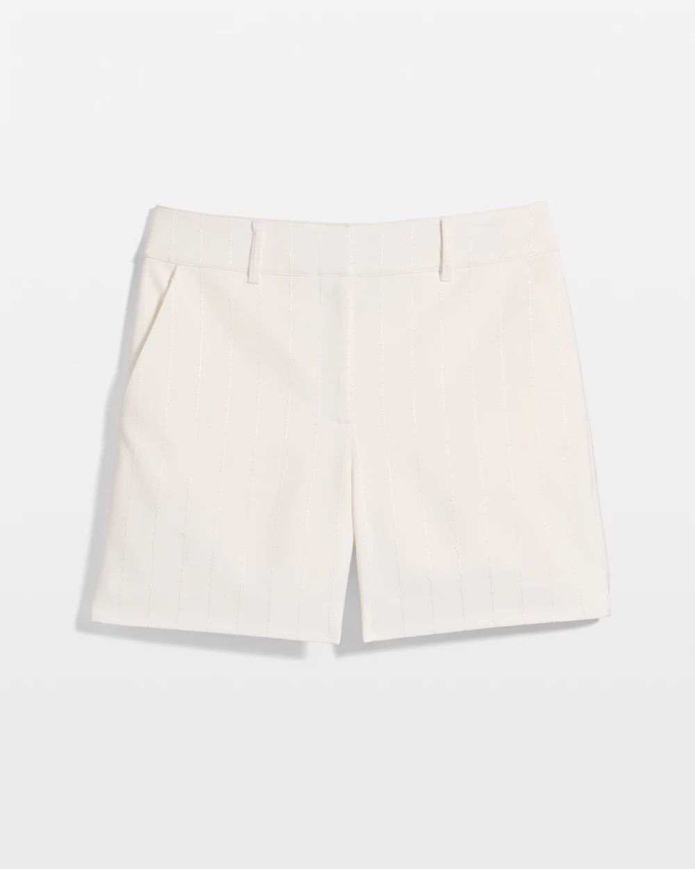 Sequin Pinstripe Tailored Short click to view larger image.