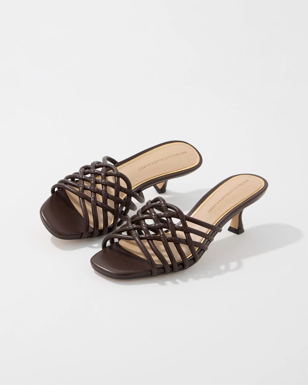 Leather Heeled Sandal