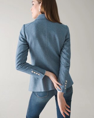 Petite Tweed Studio Blazer