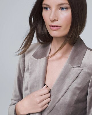 Velvet Blazer