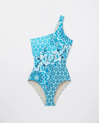 Printed One-Piece Swimsuit