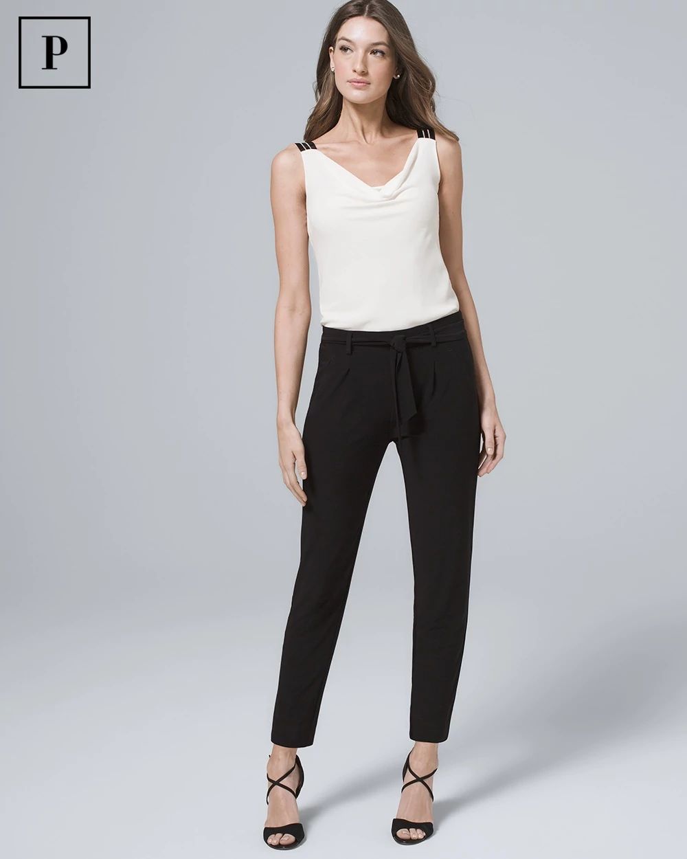 Soft Knit Tapered Pants click to view larger image.