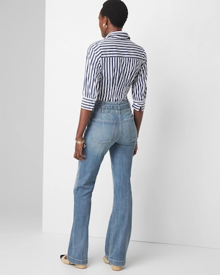 Petite Extra High-Rise Everyday Soft Denim Jean click to view larger image.