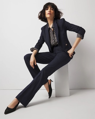 WHBM® Ines Slim Bootcut Pant click to view larger image.