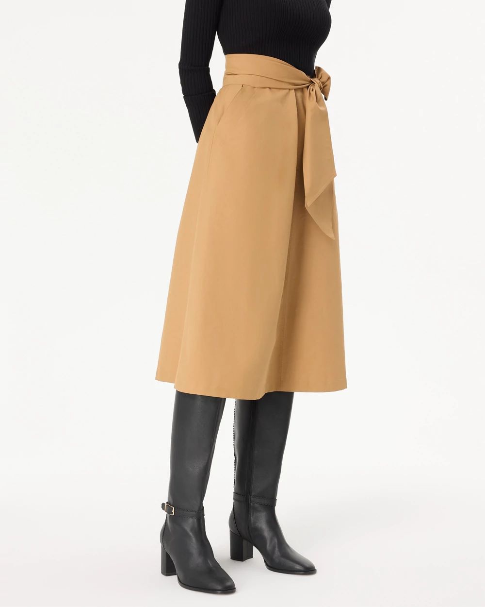 Buckle Detail Tall Boots