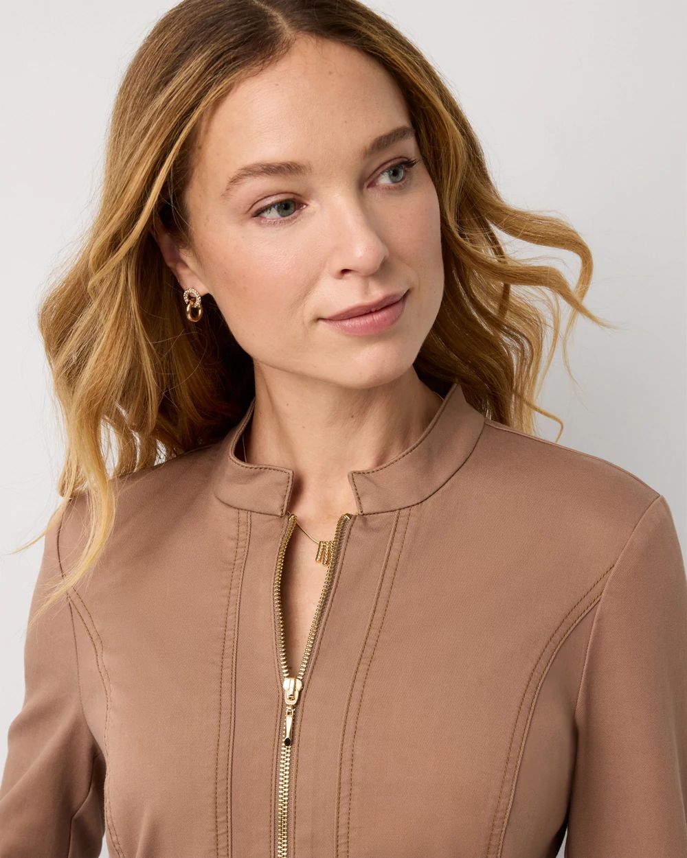 Petite Pret Zip-Up Jacket