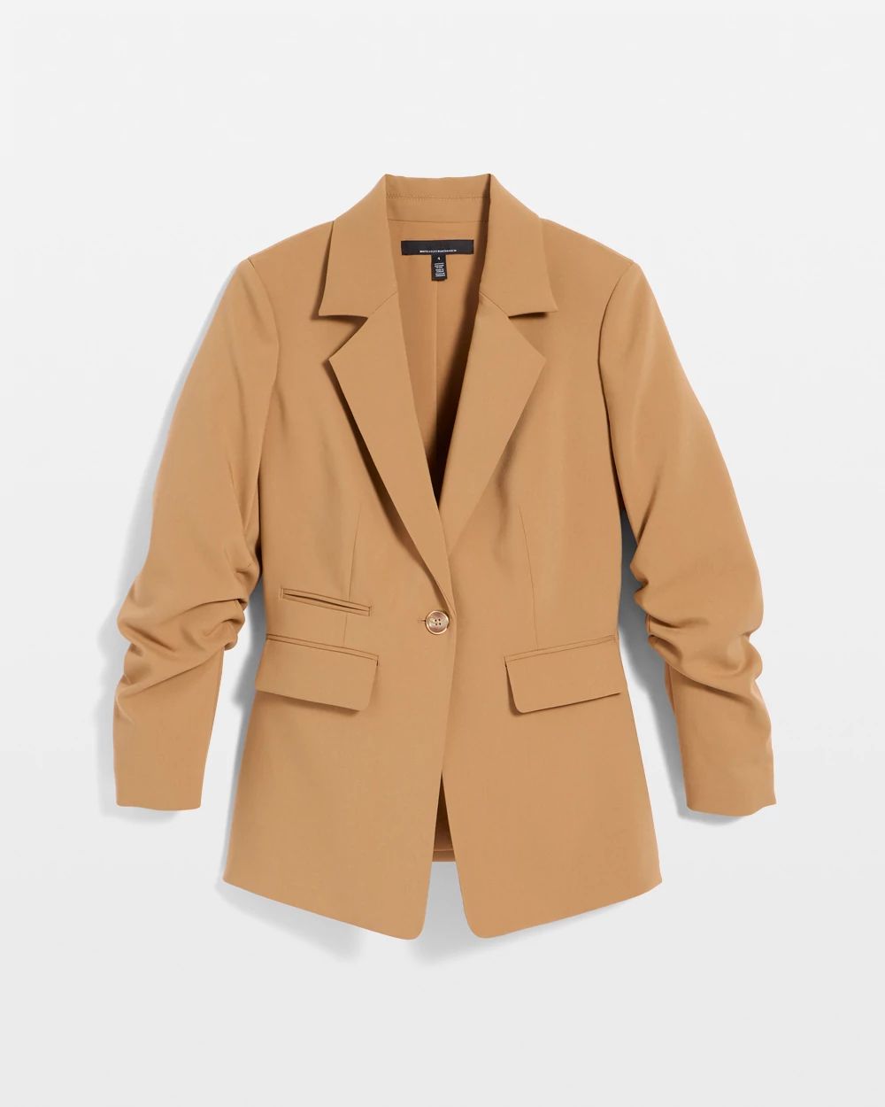 Ruched Sleeve Blazer click to view larger image.