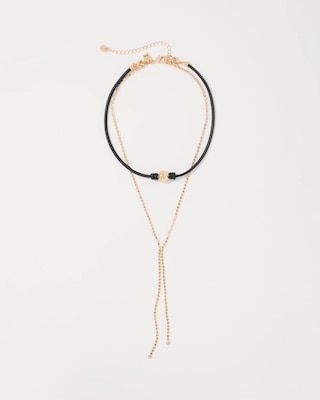 Sculptural Knot Convertible Necklace click to view larger image.