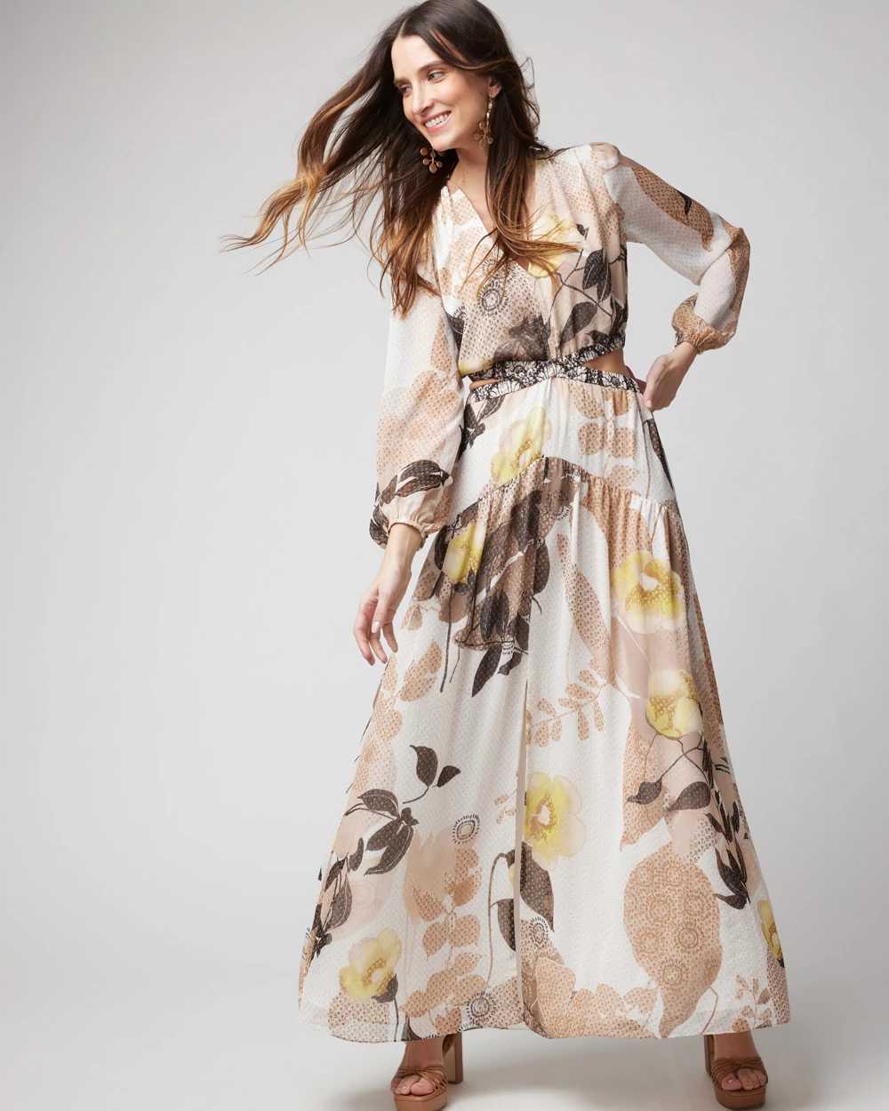 White house black market maxi on sale dresses