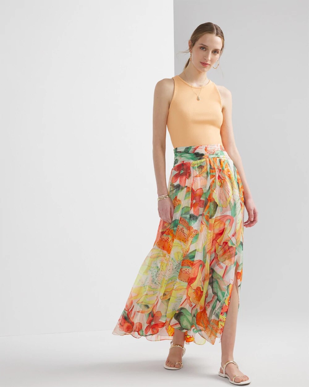 Drama Maxi Skirt - image 1
