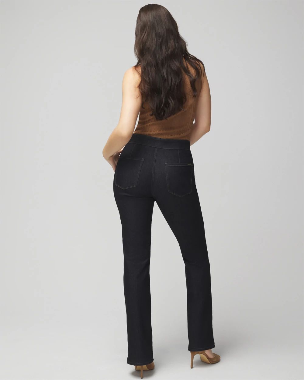 Curvy High Rise Sculpt Extended Bootcut Jeans