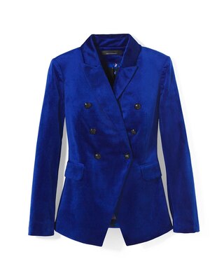 WHBM® Velvet Studio Blazer
