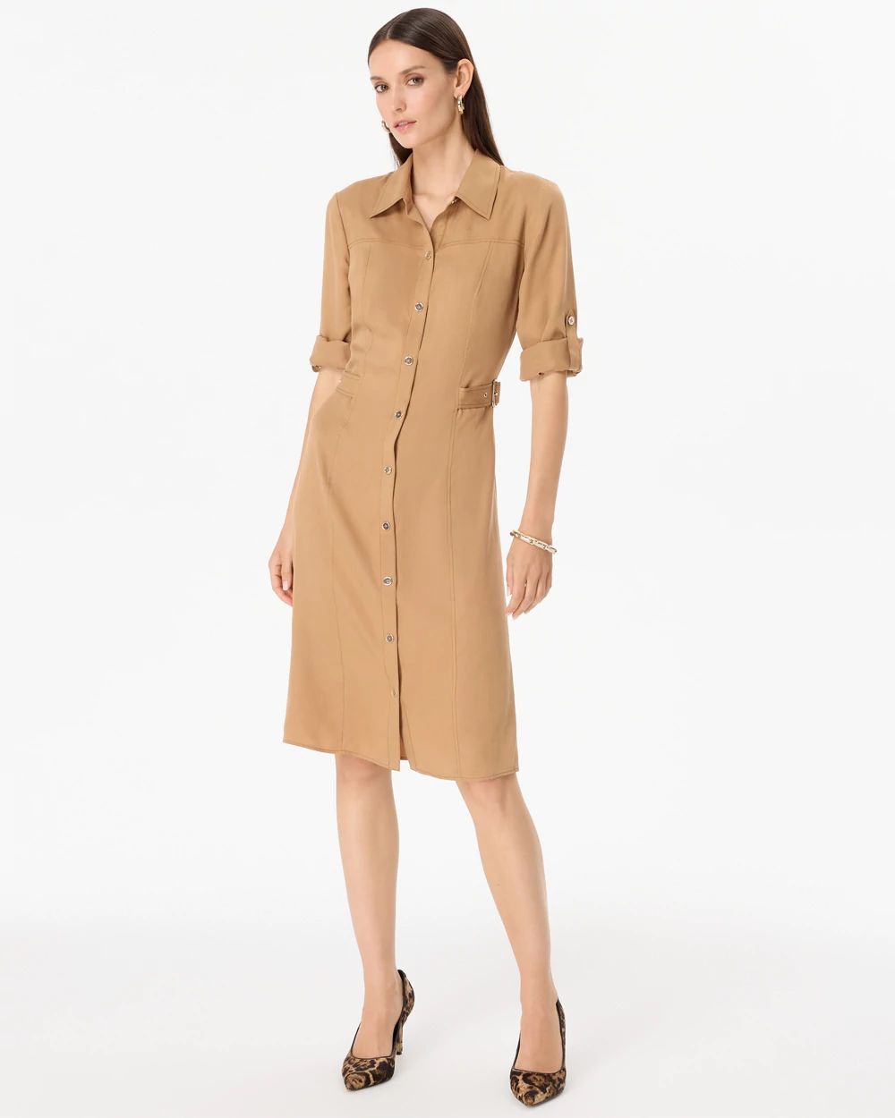 Utility Shirt Dress
