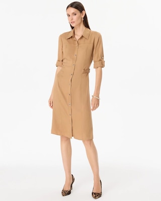 Utility Shirt Dress