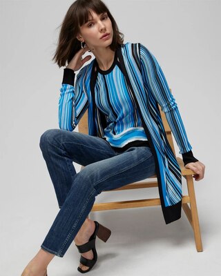 Belted Stripe Coverup