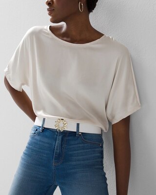 Reversible Denim Belt