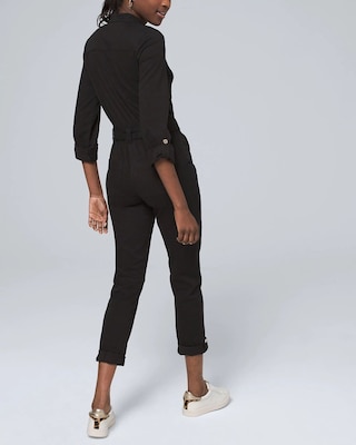 Petite Soft Utility Jumpsuit