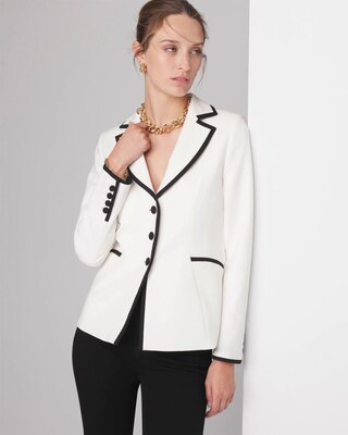 WHBM® 3-Button Signature Blazer click to view larger image.