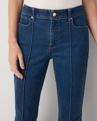 High-Rise Cropped Bootcut Jean click to view larger image.