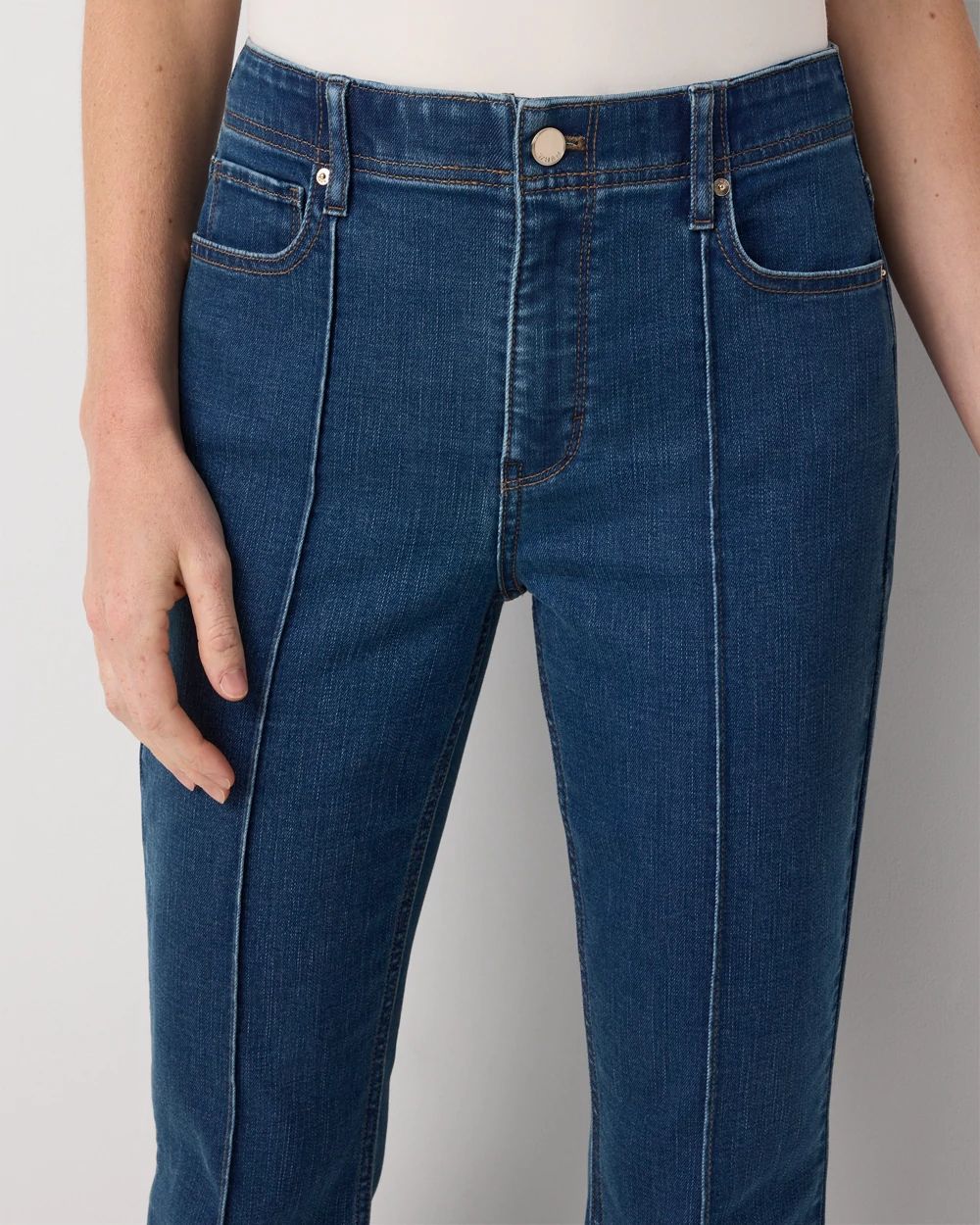 Petite High-Rise Bootcut Jean