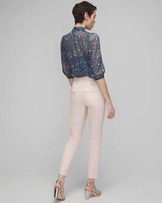 High-Rise Pret-A-Jet Slim Ankle Pants click to view larger image.