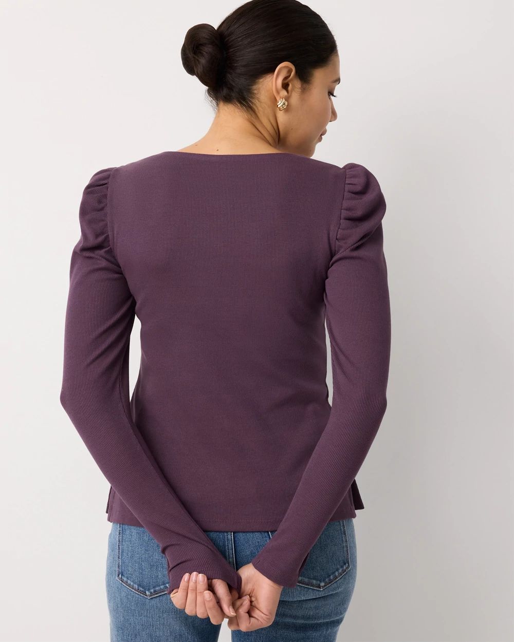 WHBM FORME™ Puff Sleeve Top