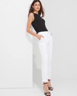 Outlet WHBM Embroidered Cutout Tank Top
