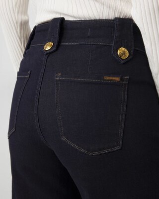 High-Rise Mariner Wide Leg Jeans