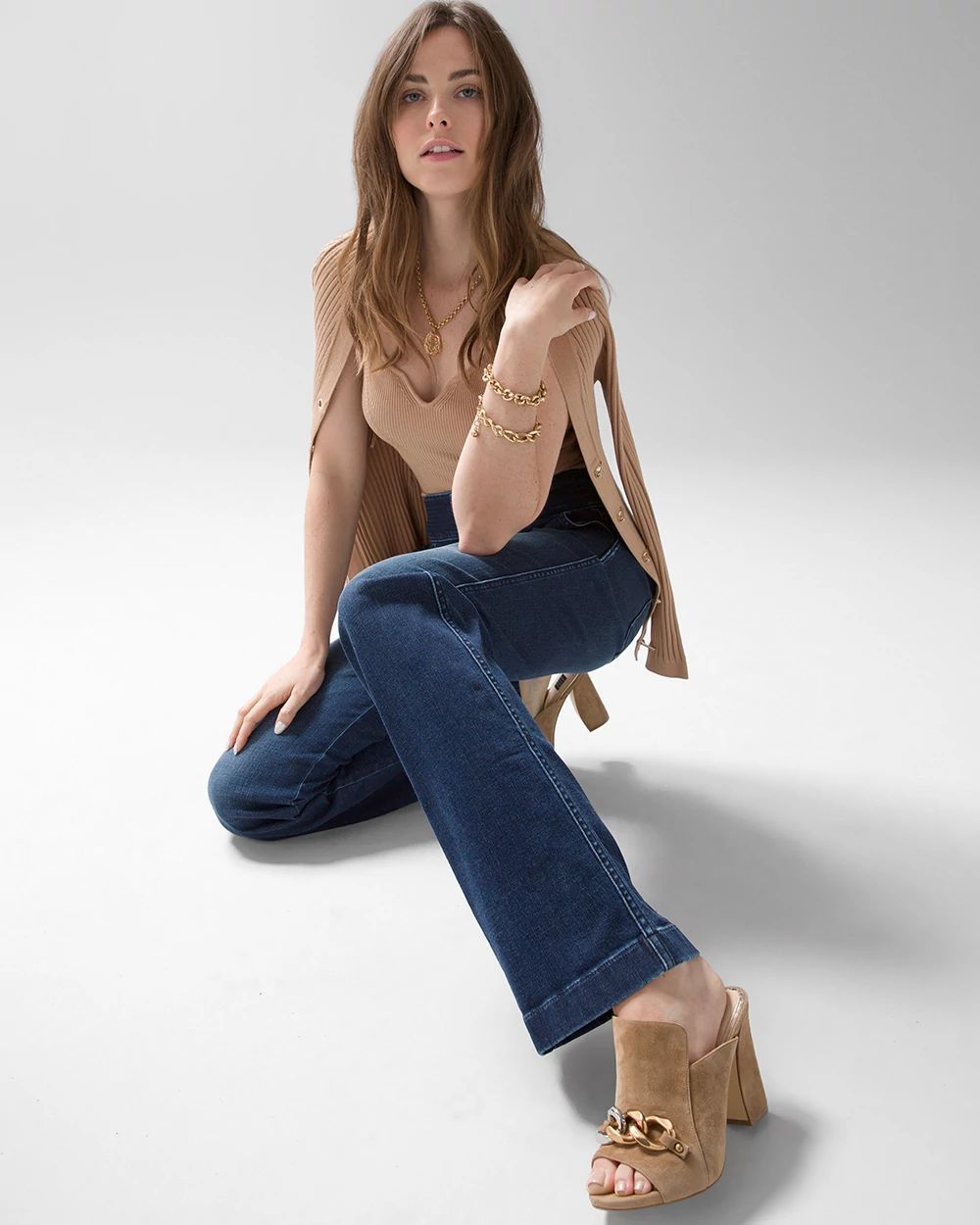 Extra High-Rise Everyday Soft Denim™ Trupunto Trouser Jeans