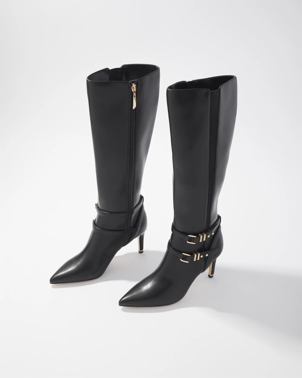 Tall Double Buckle Boot click to view larger image.