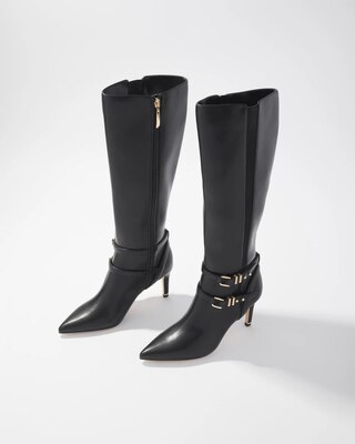 Tall Double Buckle Boot click to view larger image.