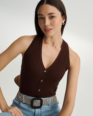 Henley Sweater Tank