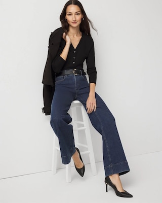 Turnlock Long Sleeve Henley Tee click to view larger image.