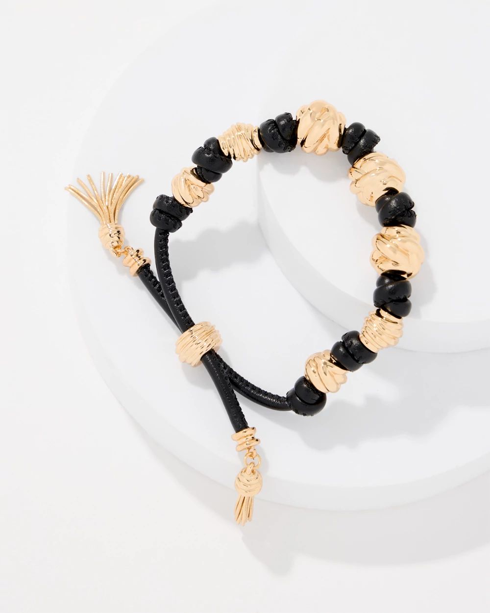 Sculptural Knot Adjustable Bracelet