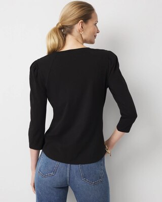 Raglan 3/4 Sleeve Tee click to view larger image.